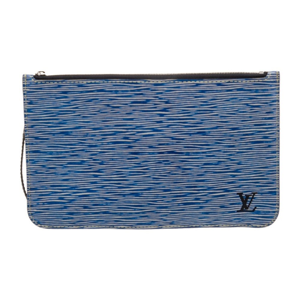 Louis Vuitton Neverfull Pouchette Epi leather